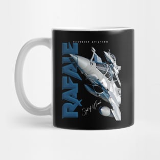 Dassault Rafale French Fighterjet Aircraft Mug